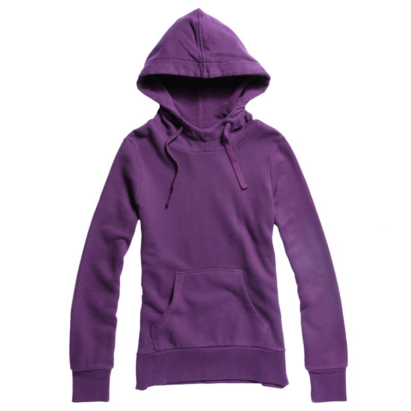 時(shí)尚紫色套頭衛(wèi)衣