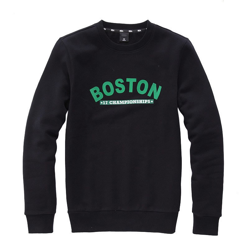 黑色印花長(zhǎng)袖衛(wèi)衣