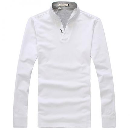 男士秋裝立領(lǐng)T恤衫生產(chǎn)