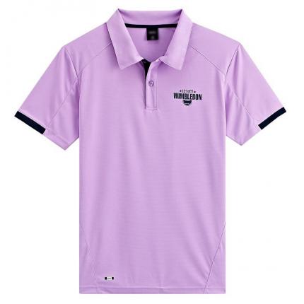 速干面料紫色運(yùn)動T恤衫制作