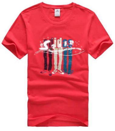 紅色文化衫時(shí)尚印花設(shè)計(jì)